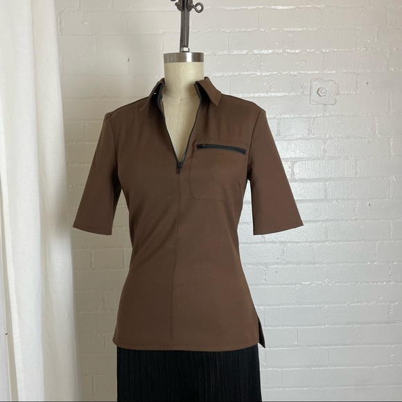 Kwaidon Editions quarter-zip shortsleeved shirt - Picture 4 of 4